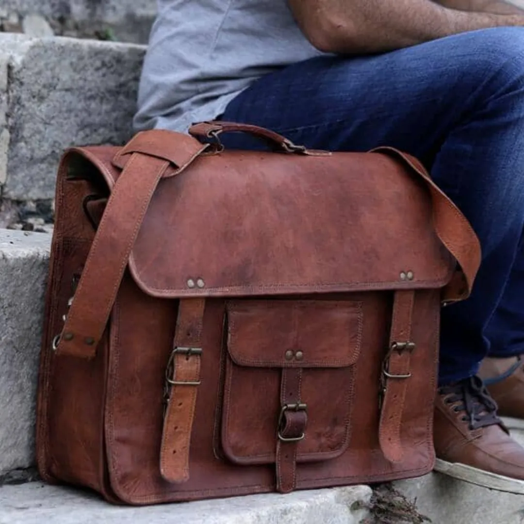 The Attorney Briefcase sold by Classy Leather Bags product image thumbnail 2