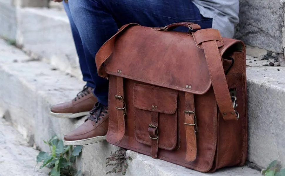 The Attorney Briefcase sold by Classy Leather Bags product image thumbnail 4