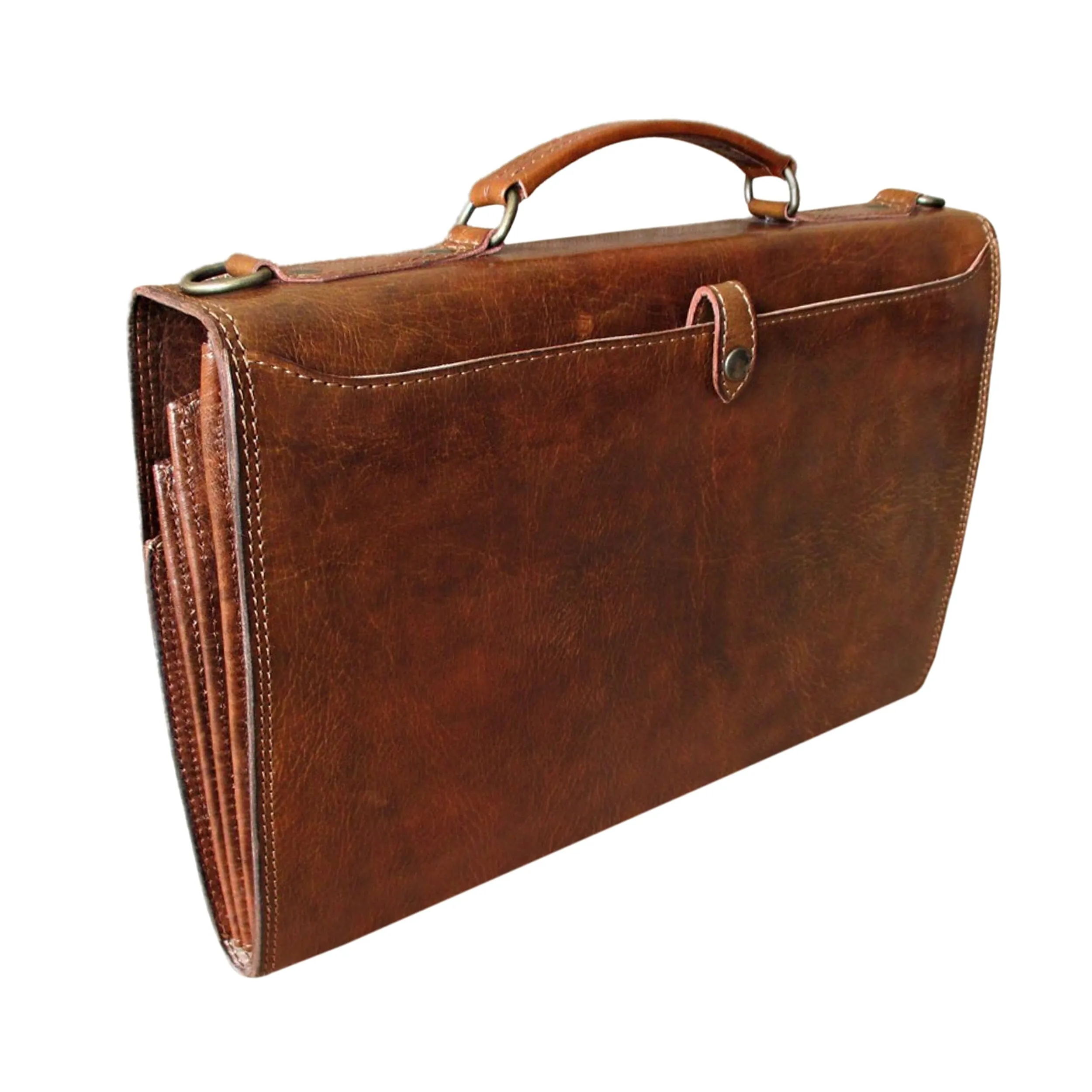 The Hopkins Briefcase sold by Classy Leather Bags product image thumbnail 4