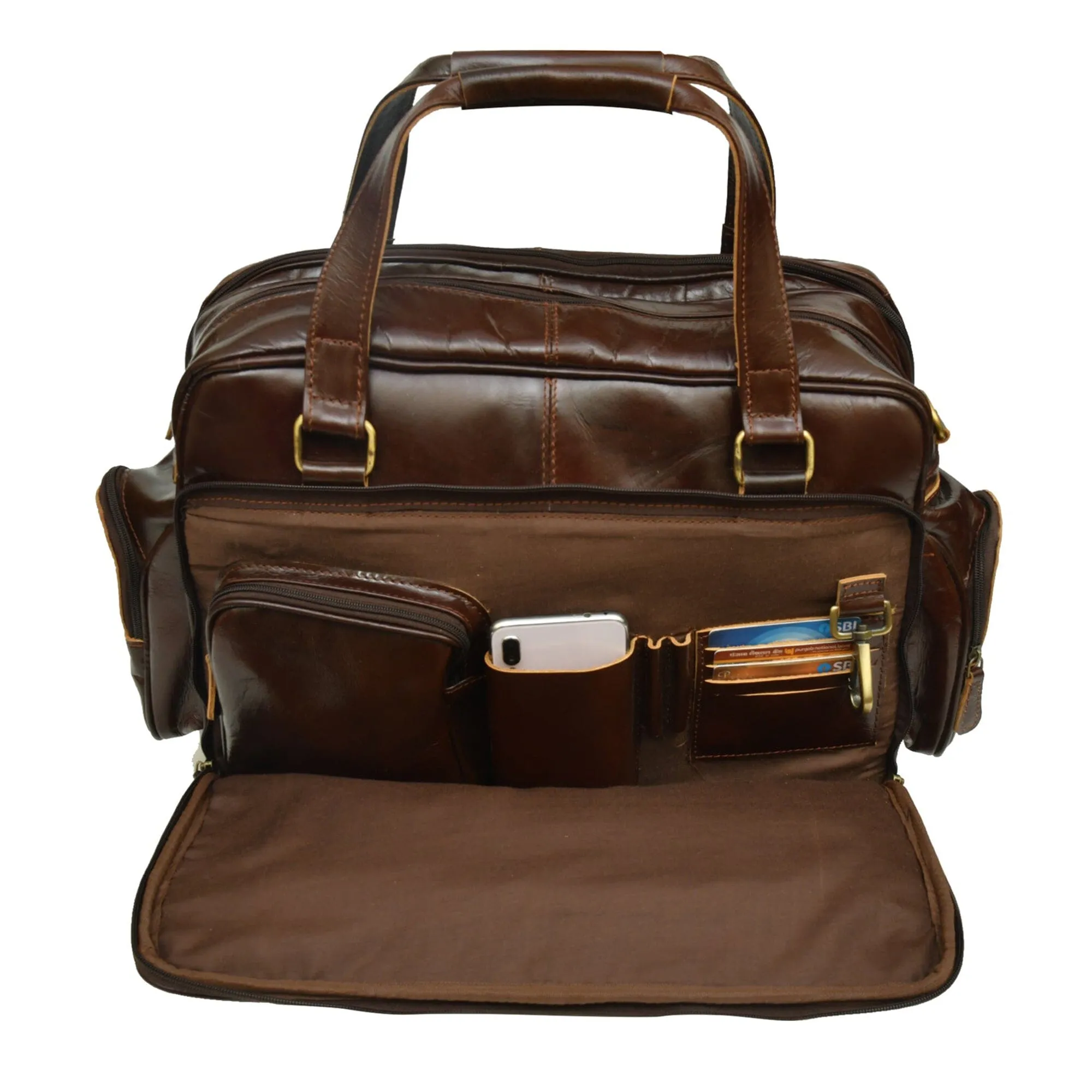 Middleton Premium Laptop Work Briefcase sold by Classy Leather Bags product image thumbnail 4