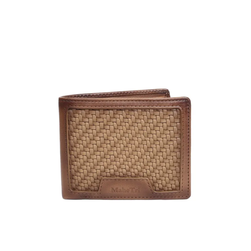 Executive Premium Men's Tan Wallet - Limited Edition made by Classy Leather Bags