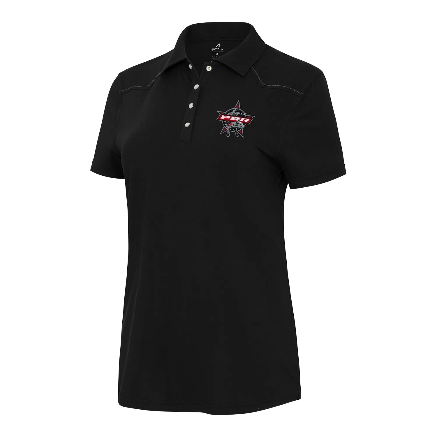 PBR Ladies Star Polo - Black sold by PBR