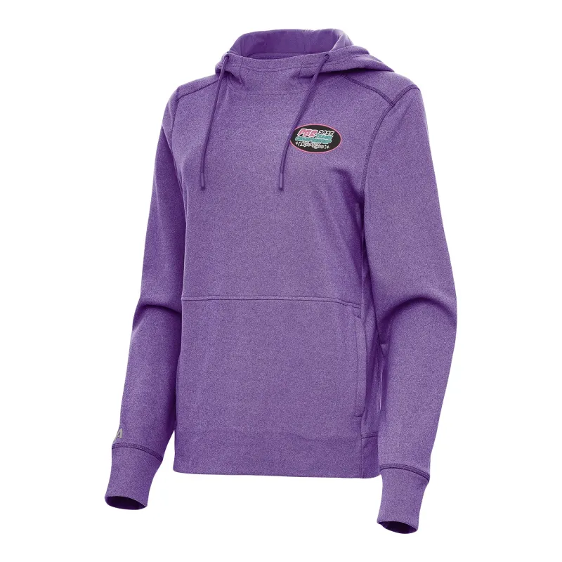 PBR Ladies 2025 Teams Championship Justice Sweatshirt - Purple made by Antigua