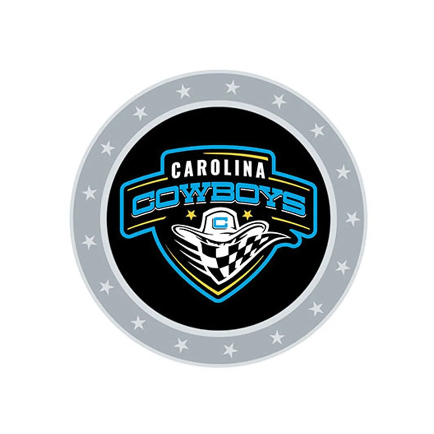 Carolina Cowboys Collector's Hat Pin sold by PBR