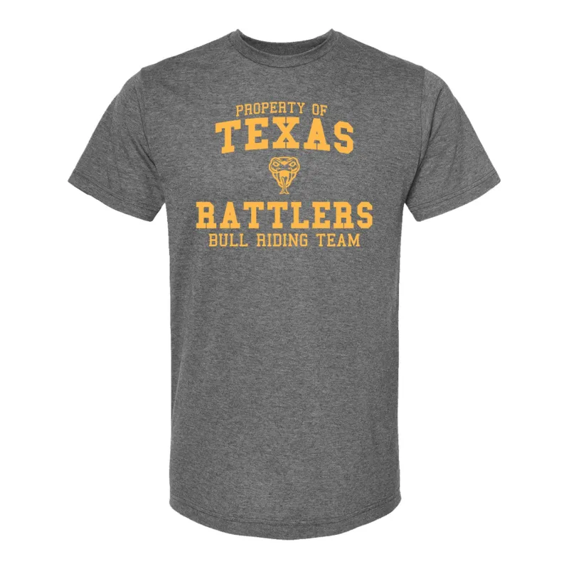 Texas Rattlers Collegiate T-Shirt - Grey sold by PBR