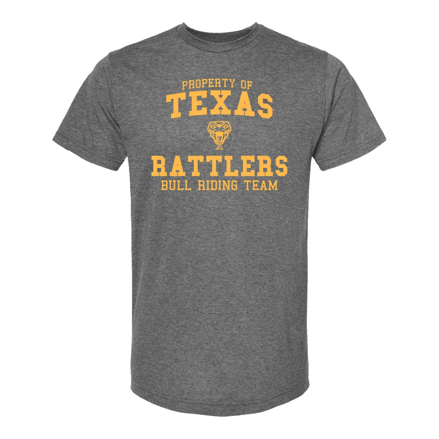 Texas Rattlers Collegiate T-Shirt - Grey sold by PBR
