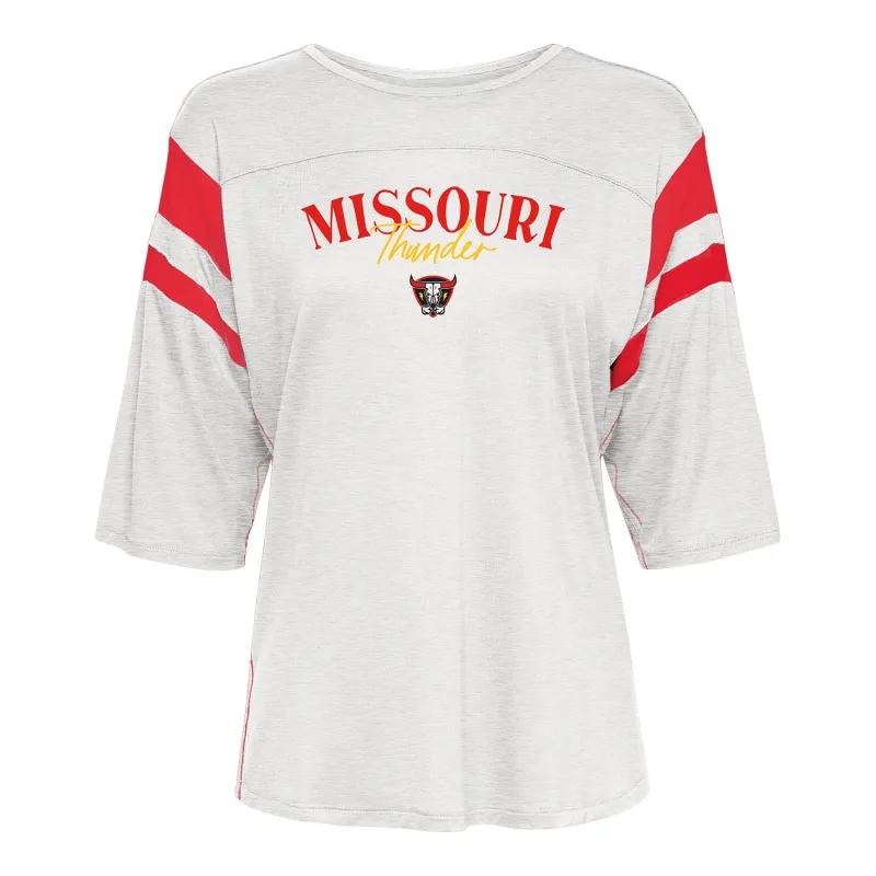 Missouri Thunder Ladies Gameday Jersey - White sold by PBR
