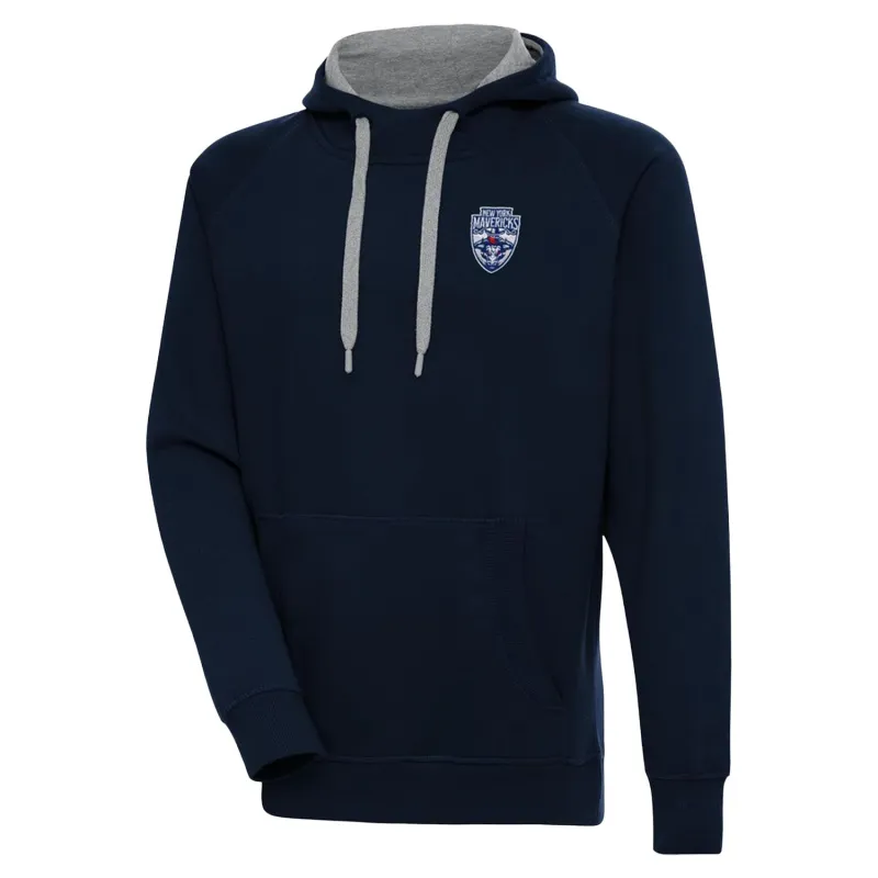 PBR x Antigua New York Mavericks Victory Pullover Hoodie - Blue sold by PBR