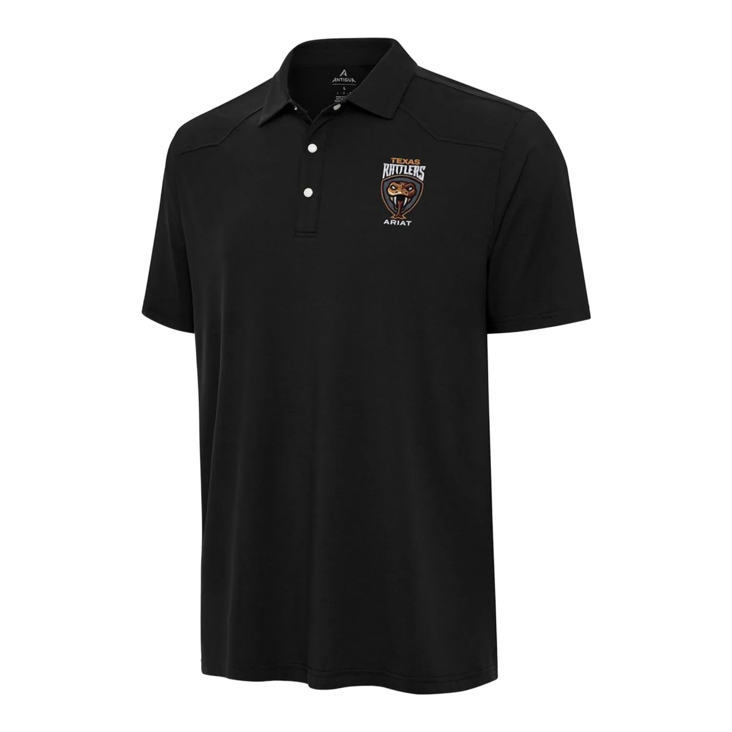 PBR x Antigua Texas Rattlers Western Polo - Black sold by PBR