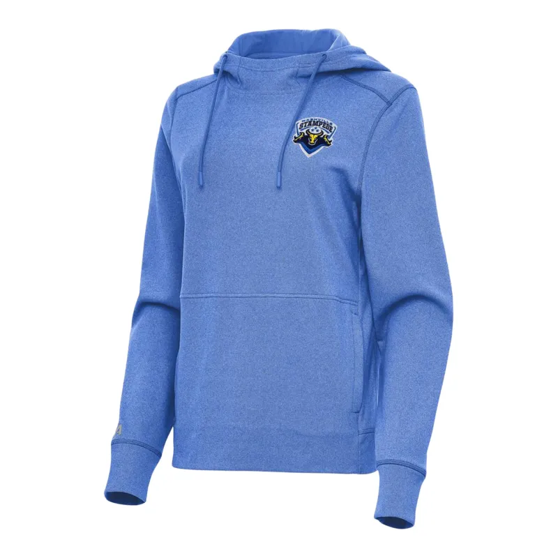 PBR x Antigua Ladies Nashville Stampede Justice Pullover Hoodie - Blue sold by PBR