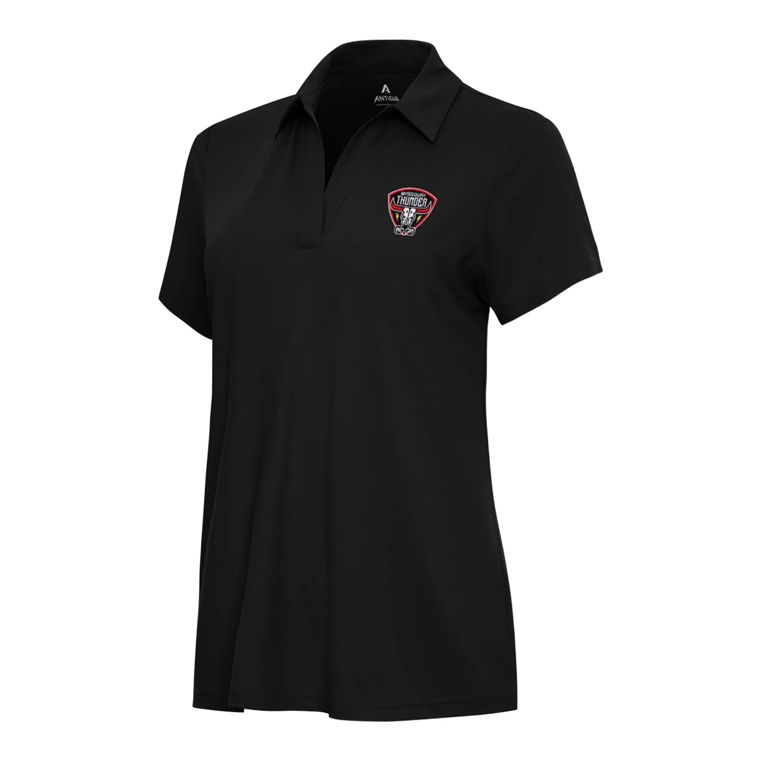 PBR x Antigua Ladies Missouri Thunder Era Polo - Black sold by PBR
