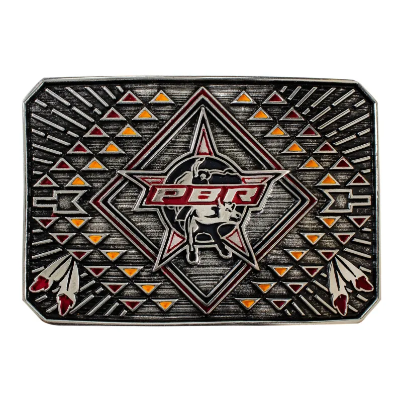JJ x PBR Aztec Feather Buckle sold by PBR