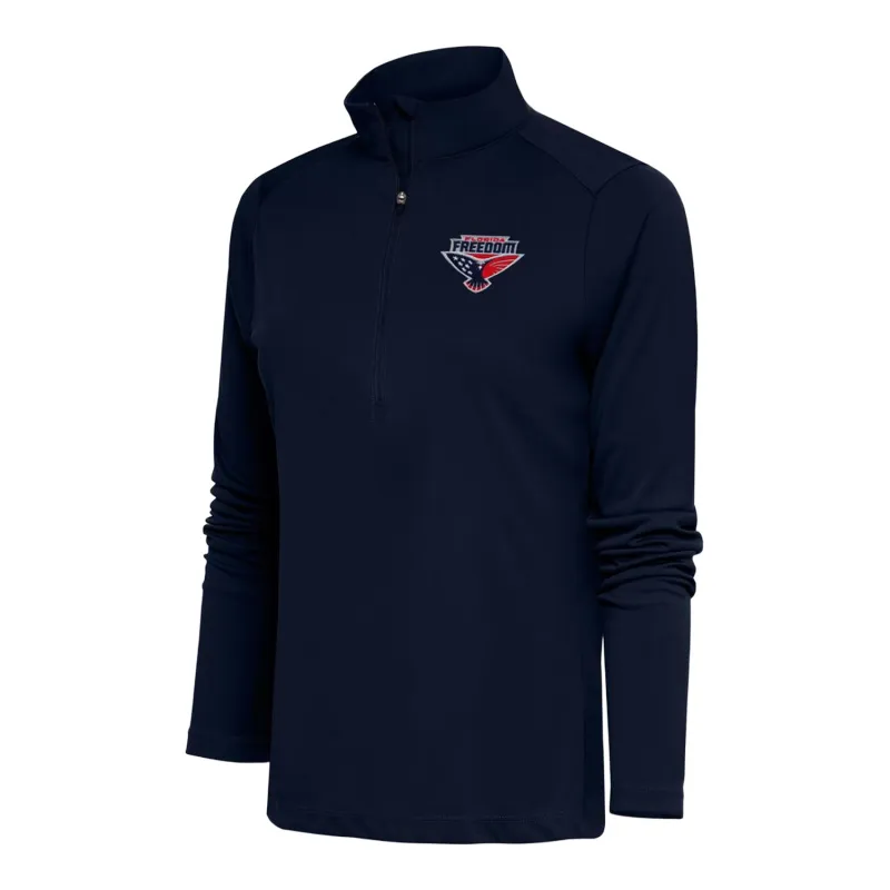 PBR x Antigua Ladies Florida Freedom Tribute 1/4 Zip - Blue sold by PBR