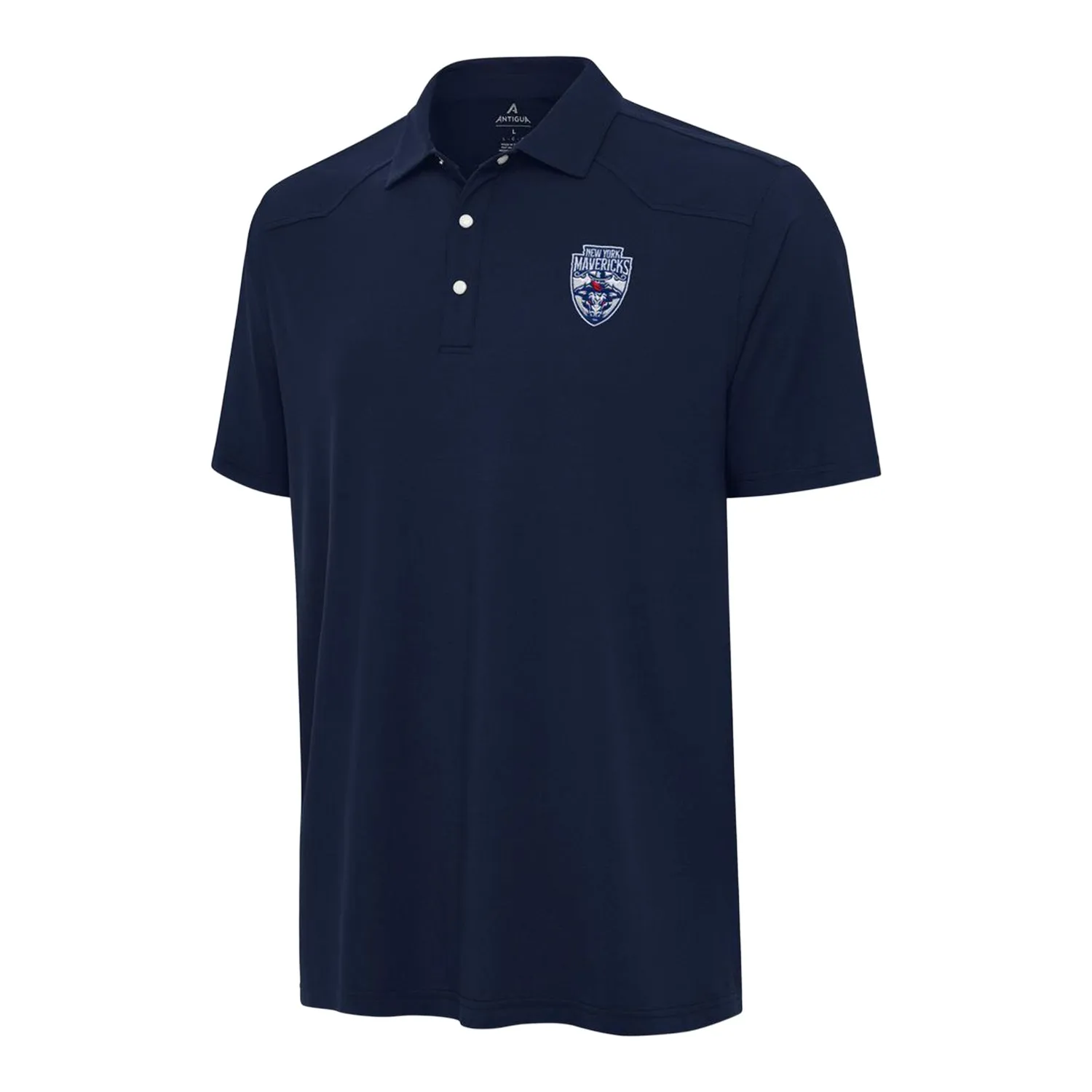 PBR x Antigua New York Mavericks Western Polo - Blue sold by PBR