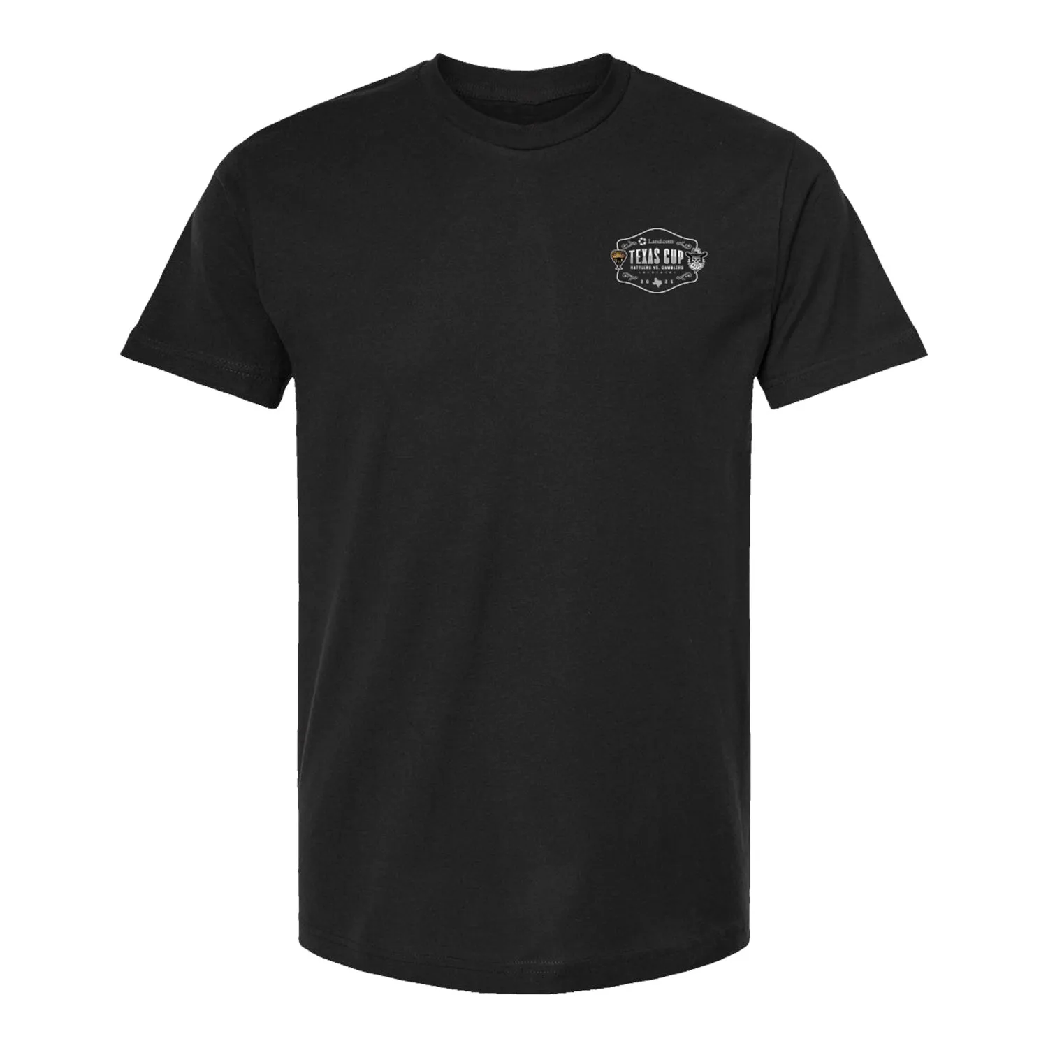 Texas Cup Rivalry T-Shirt - Gamblers vs. Rattlers - Black sold by PBR product image thumbnail 2