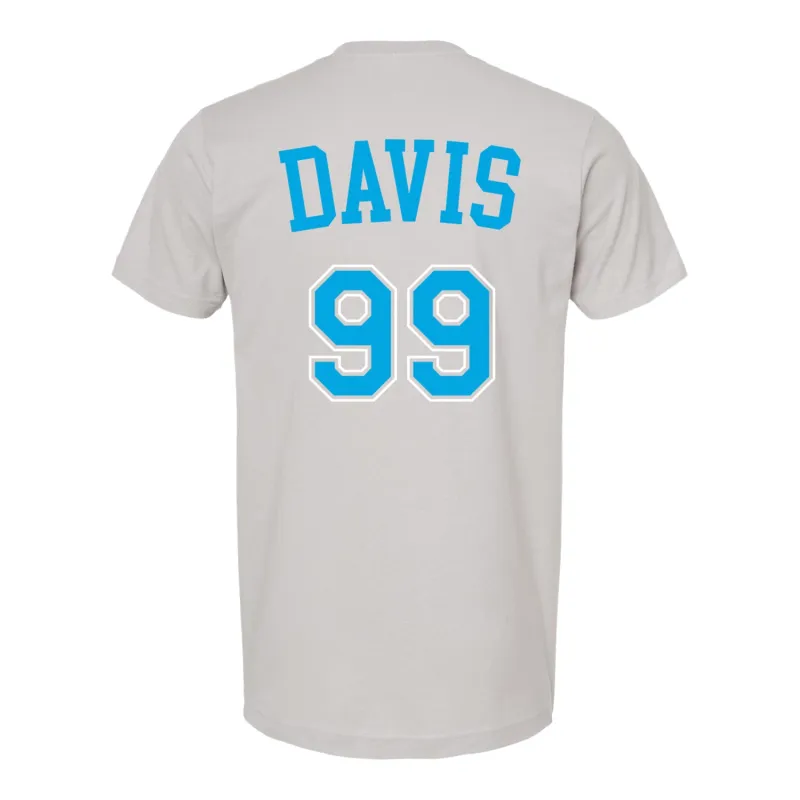 Cooper Davis Rider T-Shirt - Carolina Cowboys - Silver sold by PBR