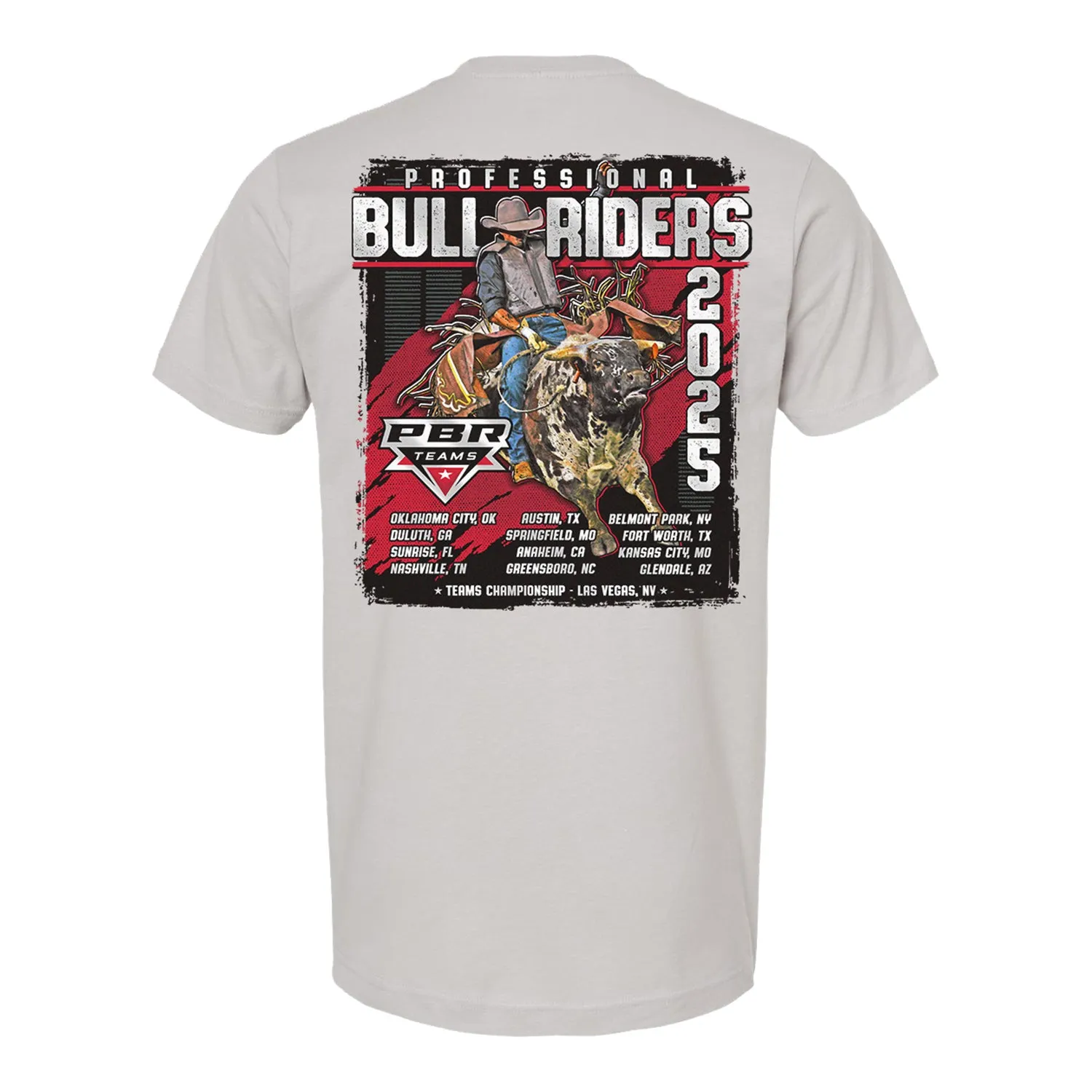 2025 PBR Team Series Routing T-Shirt - Silver sold by PBR