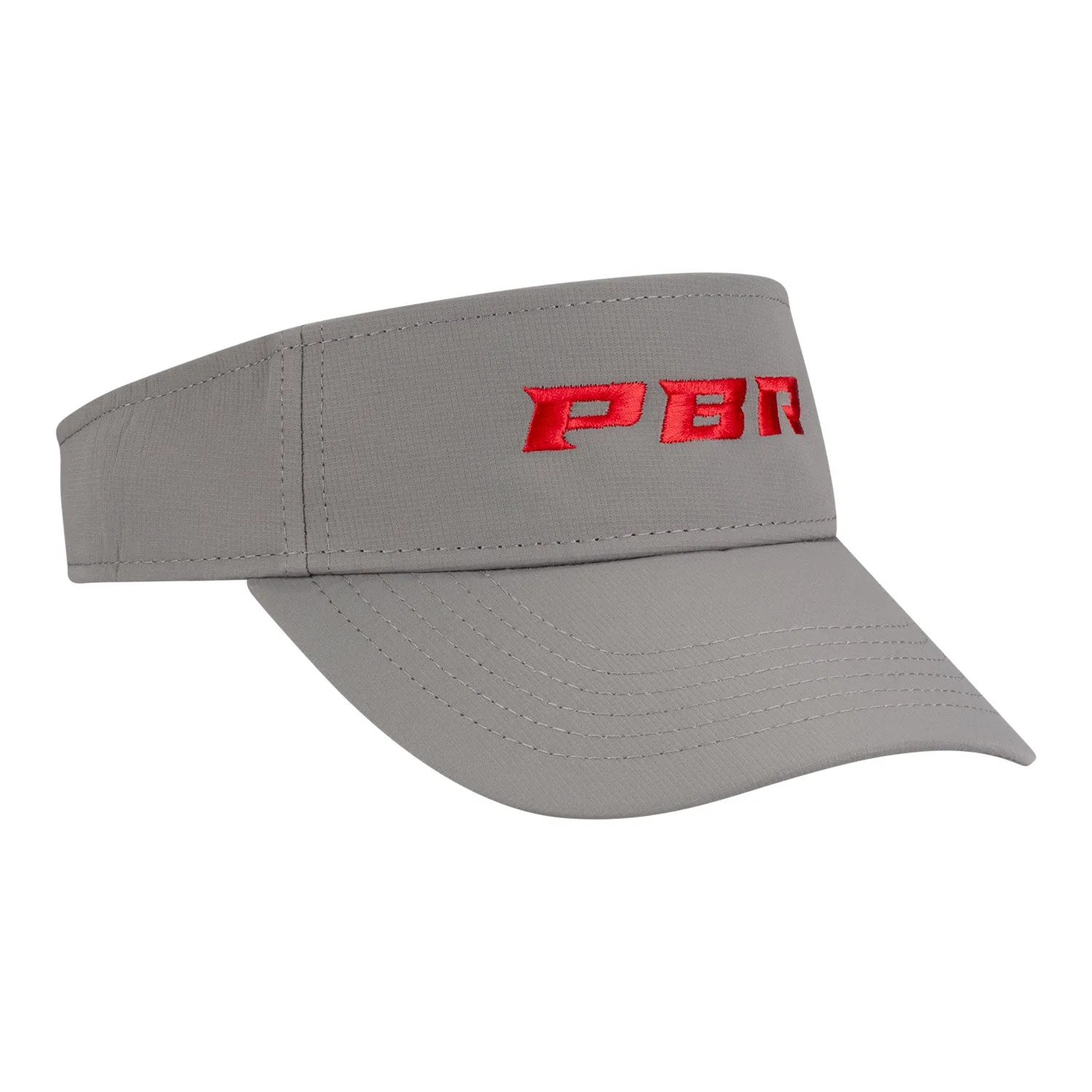 PBR Redline Luxe Stitch Visor Frost Gray sold by PBR product image thumbnail 2
