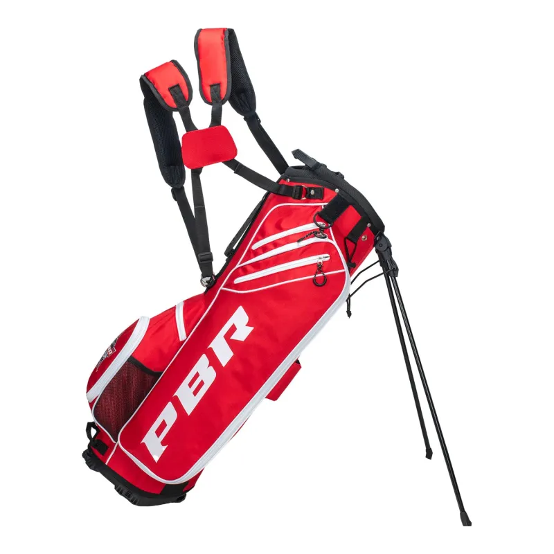 PBR Golf Bag With Stand - Red sold by PBR