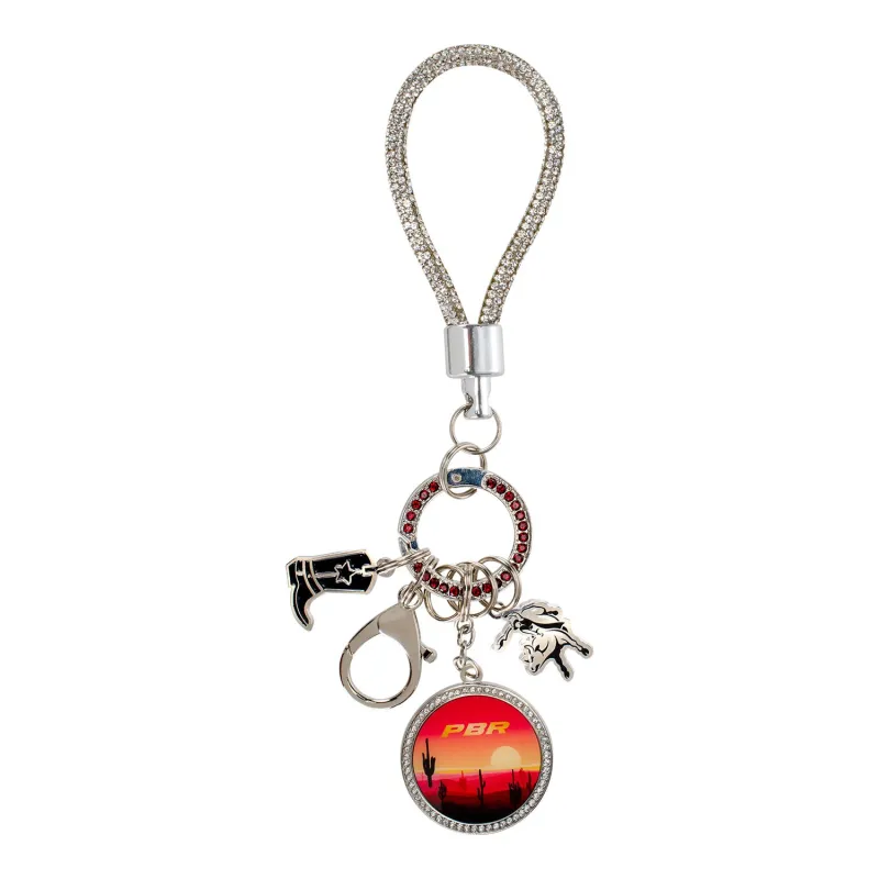 PBR Sparkle Strap Charm Keychain sold by PBR