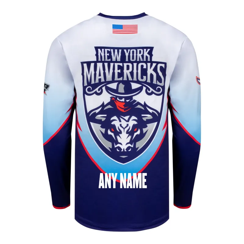 New York Mavericks Personalized Jersey sold by PBR