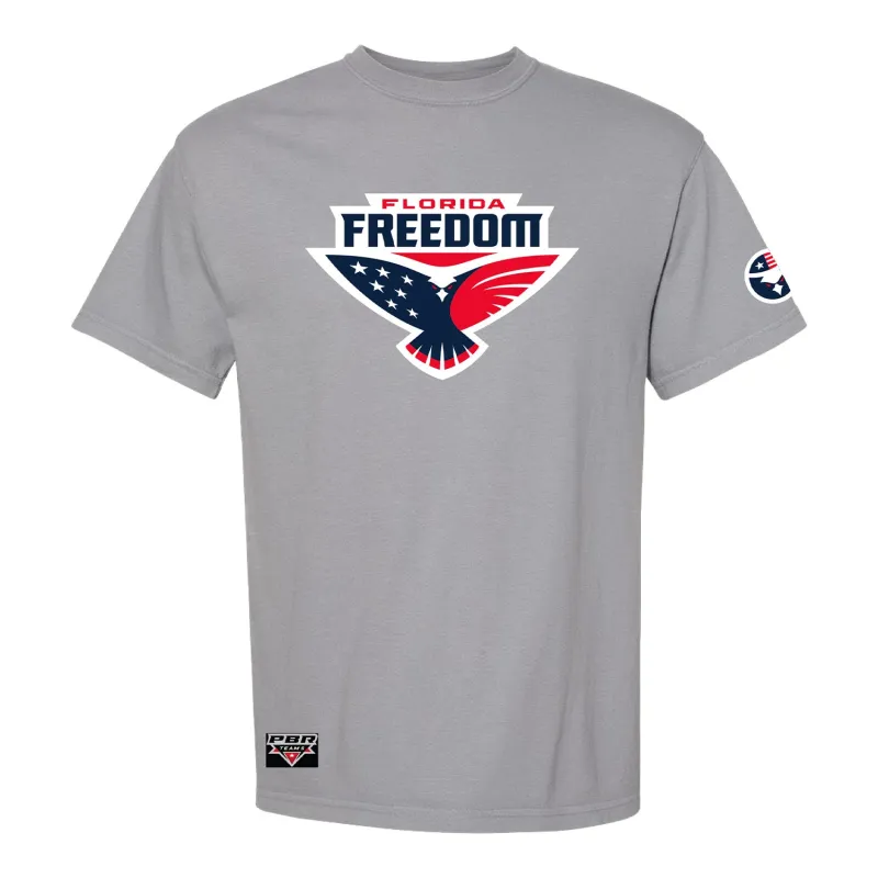 Florida Freedom Icon T-Shirt - Grey sold by PBR