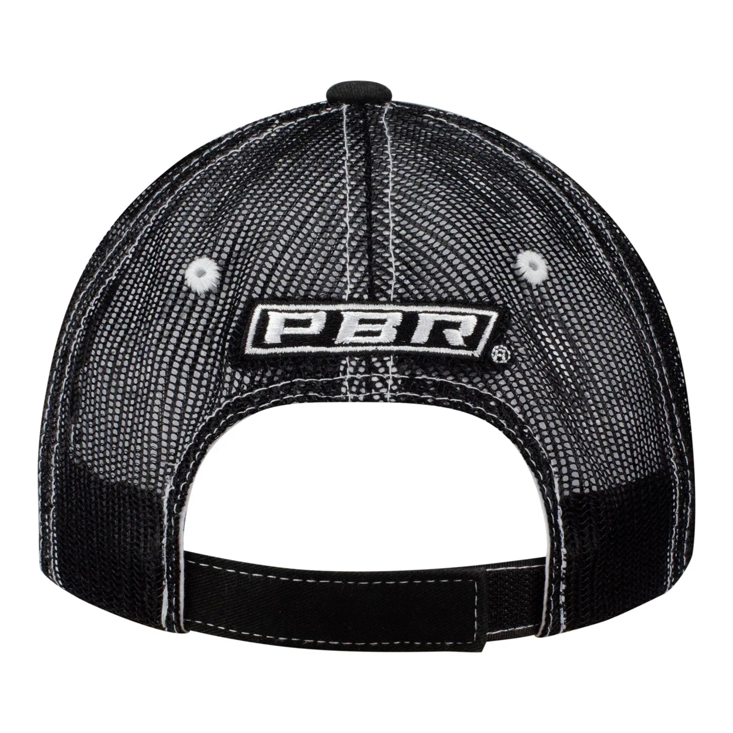 PBR Ladies Rhinestone Hat - Black and Red sold by PBR product image thumbnail 3