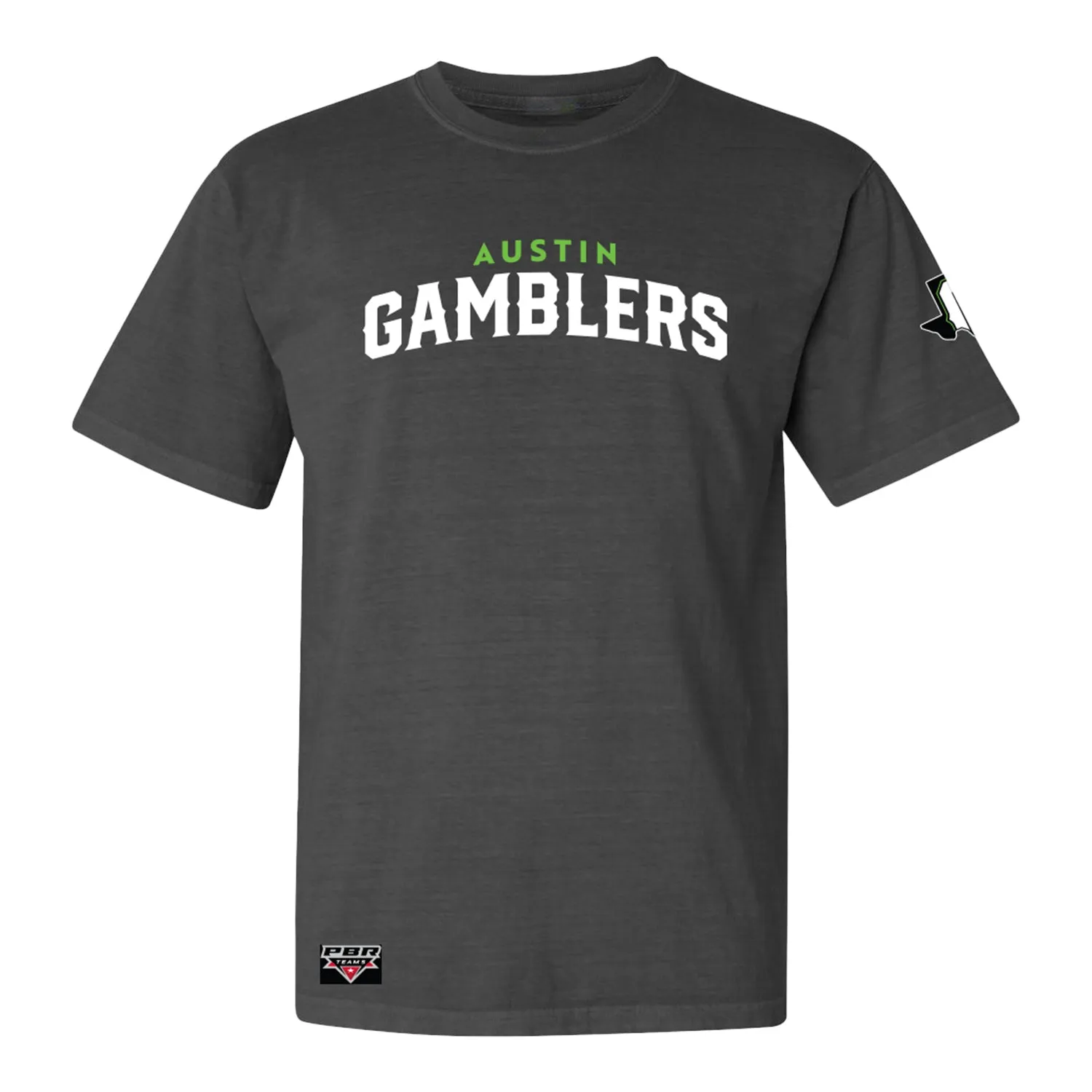 Austin Gamblers Icon T-Shirt - Black sold by PBR