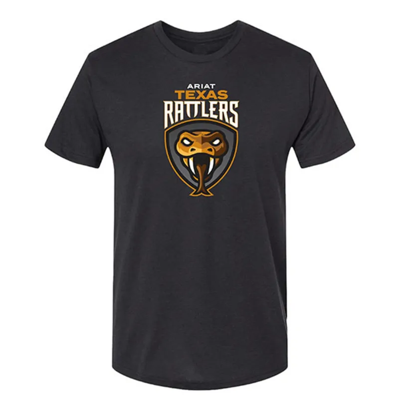 Texas Rattlers T-Shirt - Black sold by PBR