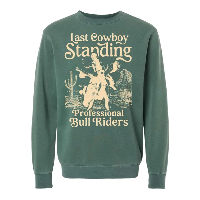Last Cowboy Standing Crewneck Sweatshirt sold by PBR