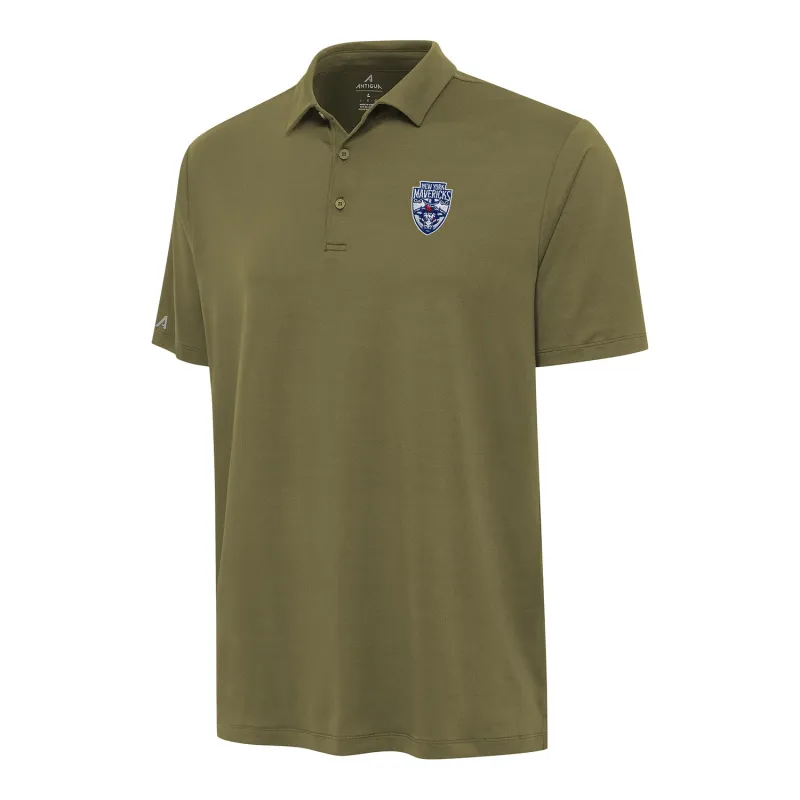PBR x Antigua New York Mavericks Reprocess Polo - Burnt Olive sold by PBR