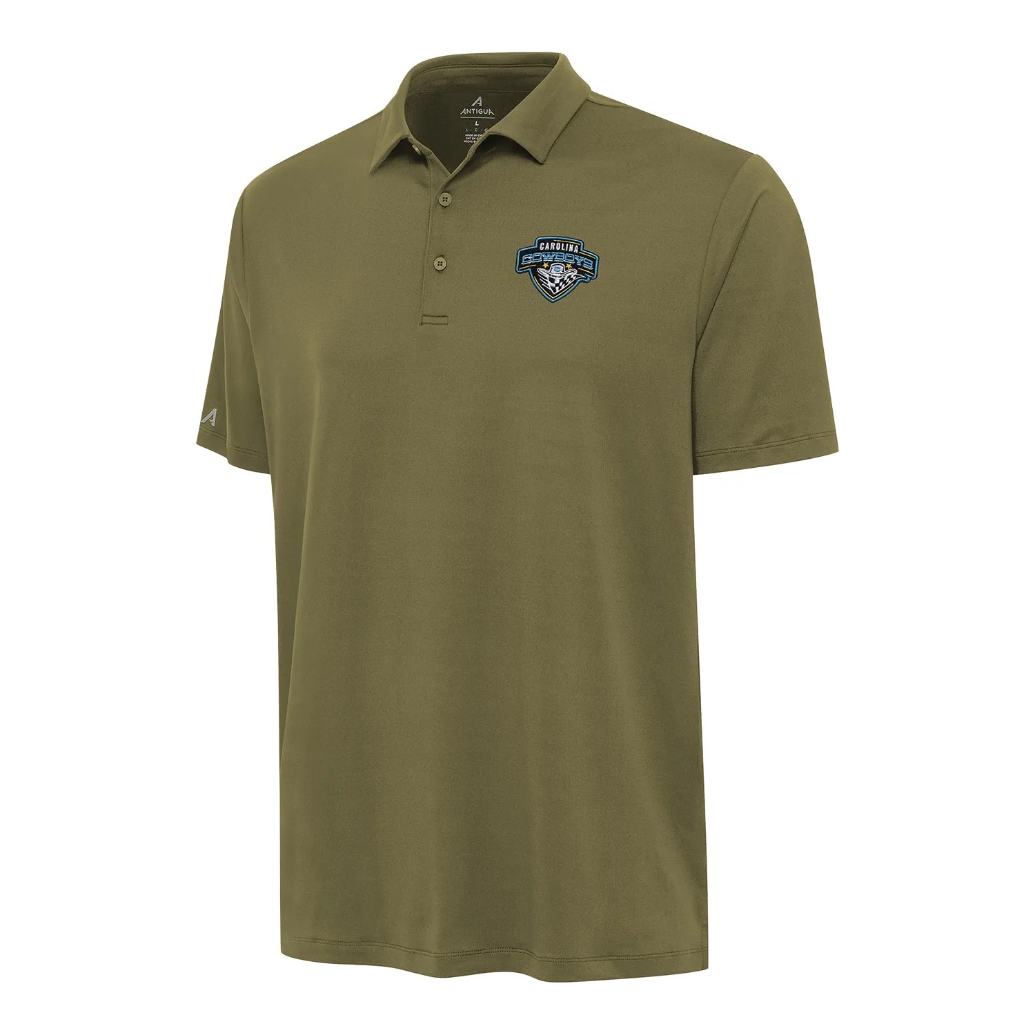 PBR x Antigua Carolina Cowboys Reprocess Polo - Burnt Olive sold by PBR