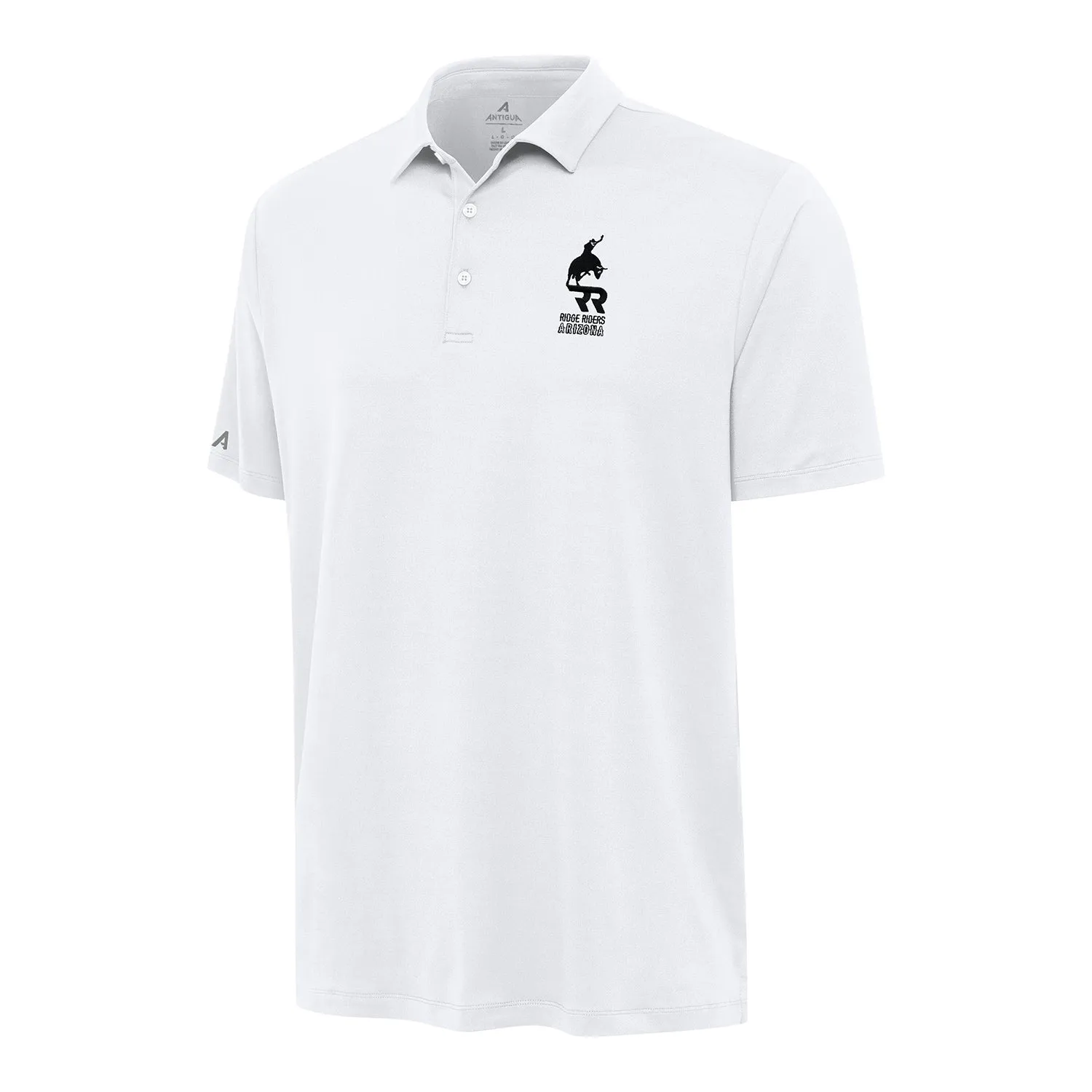 PBR x Antigua Arizona Ridge Riders Reprocess Polo - White sold by PBR