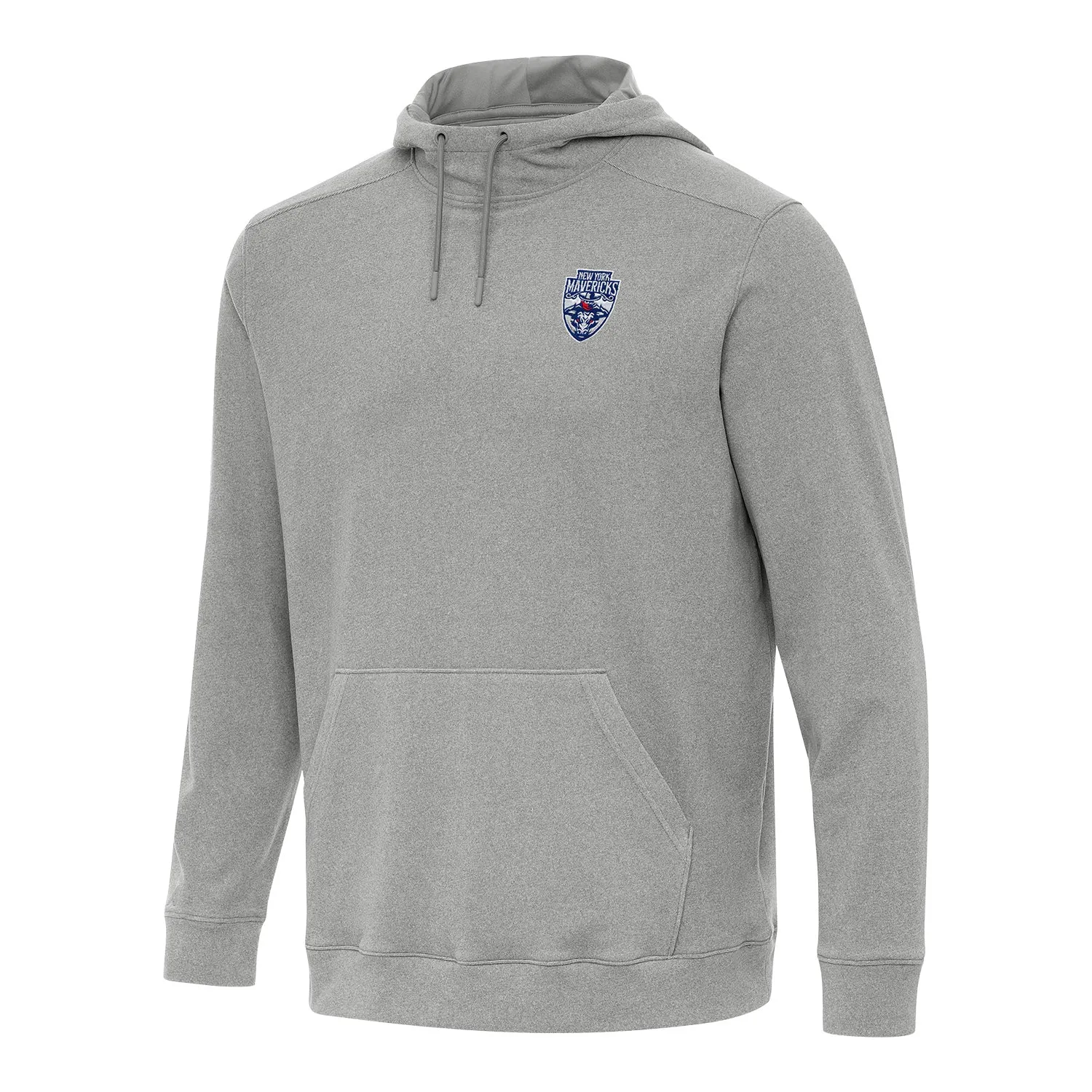 PBR x Antigua New York Mavericks Cloud Pullover Hoodie - Grey Heather sold by PBR