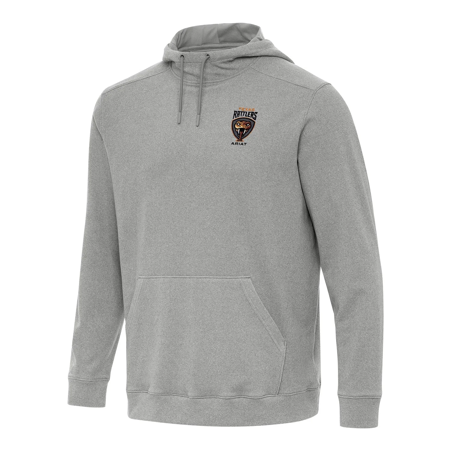 PBR x Antigua Texas Rattlers Cloud Pullover Hoodie - Grey Heather sold by PBR