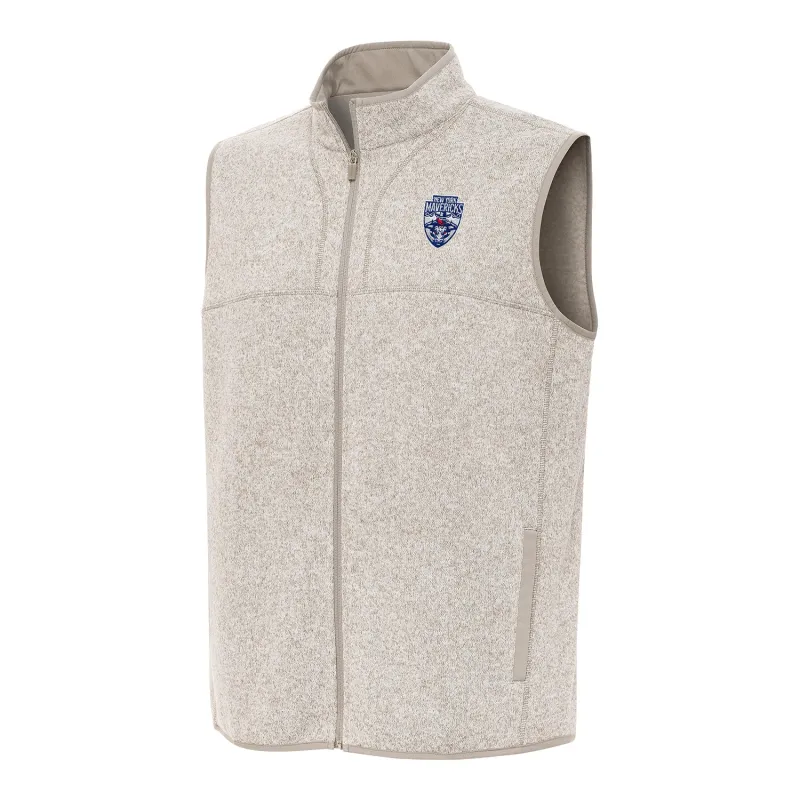 PBR x Antigua New York Mavericks Fortune Vest - Oatmeal Heather sold by PBR