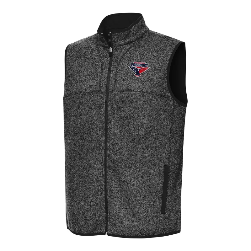 PBR x Antigua Florida Freedom Fortune Vest - Black Heather sold by PBR