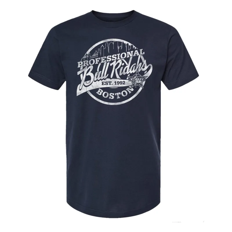 PBR Boston Bull Ridahs T-Shirt - Navy sold by PBR