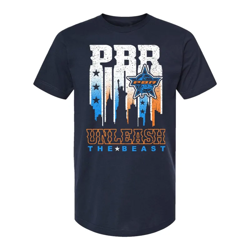 PBR NYC Drip T-Shirt - Navy sold by PBR