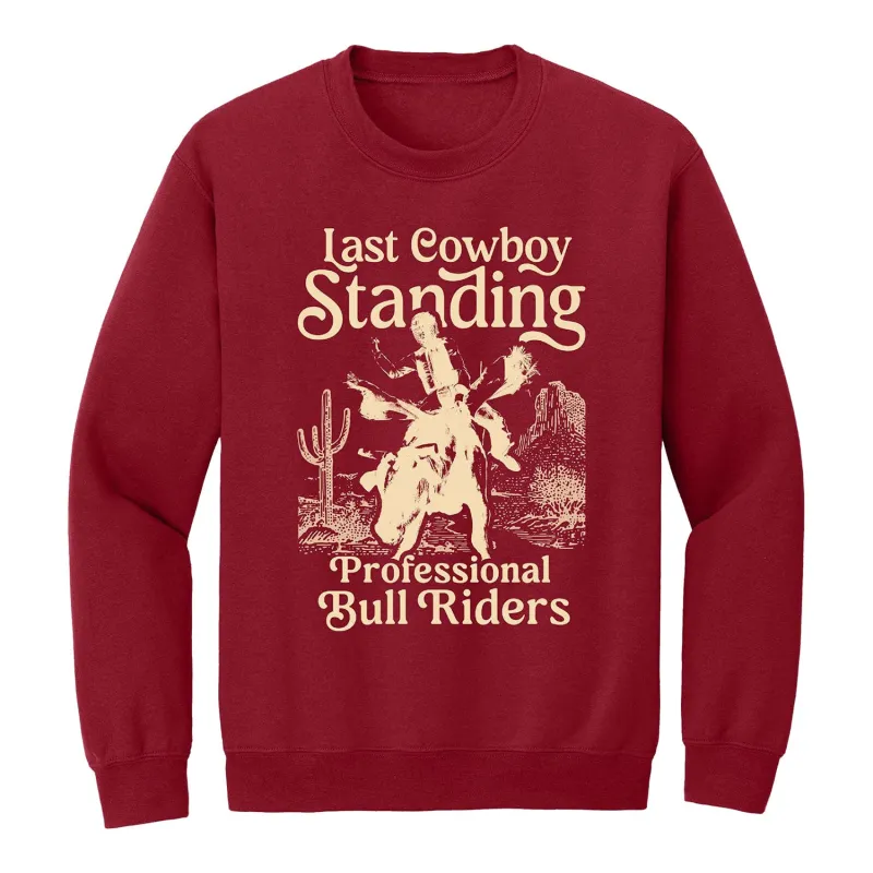 Last Cowboy Standing Crewneck Sweatshirt sold by PBR