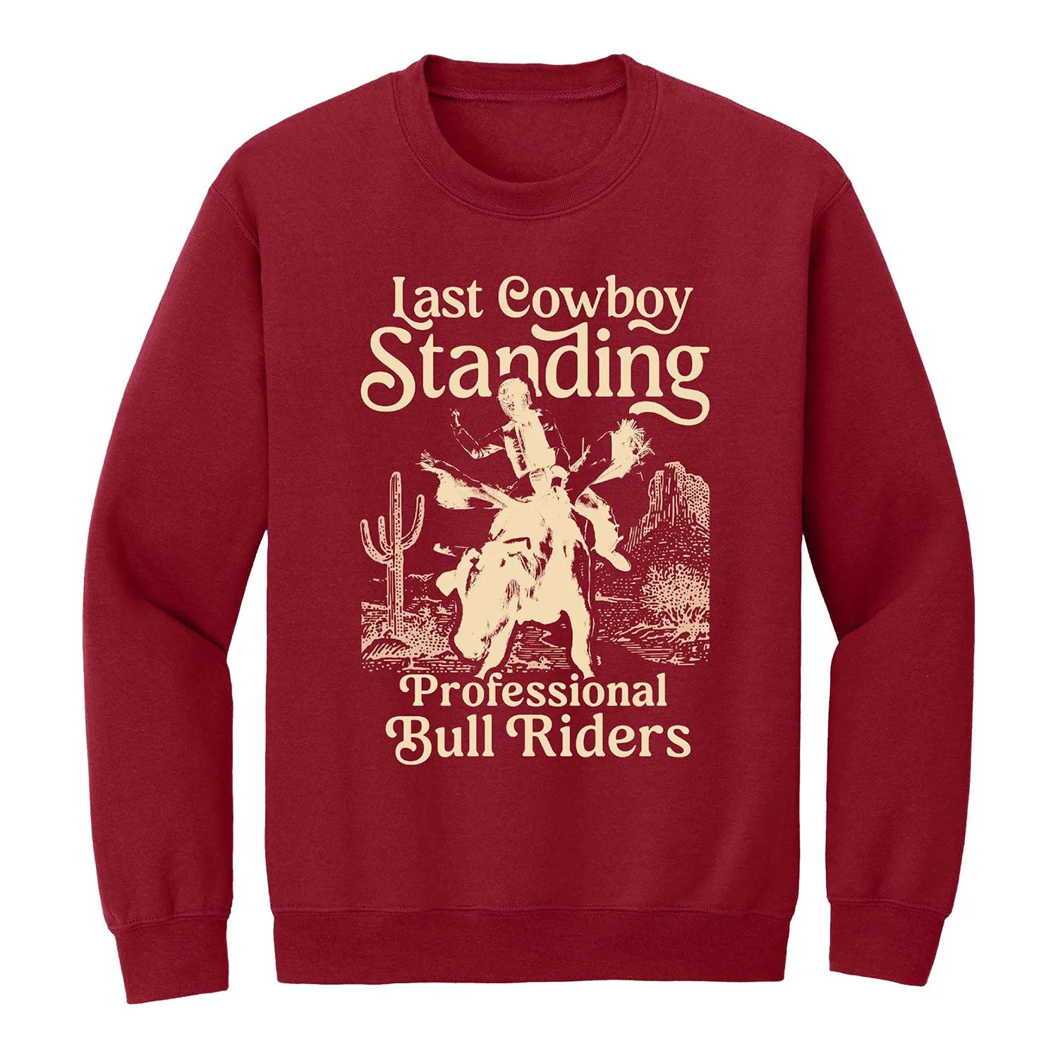 Last Cowboy Standing Crewneck Sweatshirt sold by PBR
