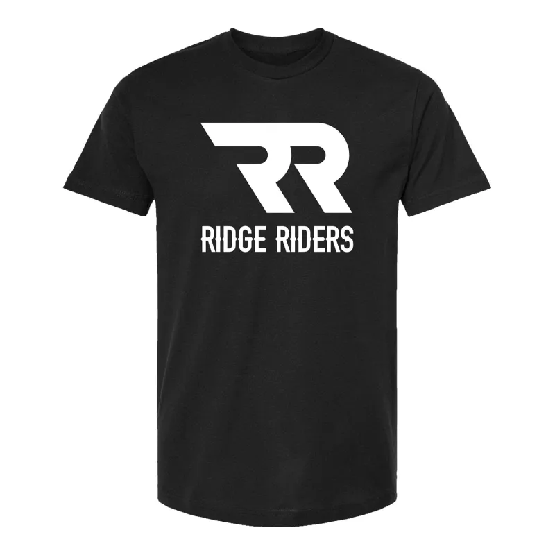 Arizona Ridge Riders Logo T-Shirt - Black sold by PBR