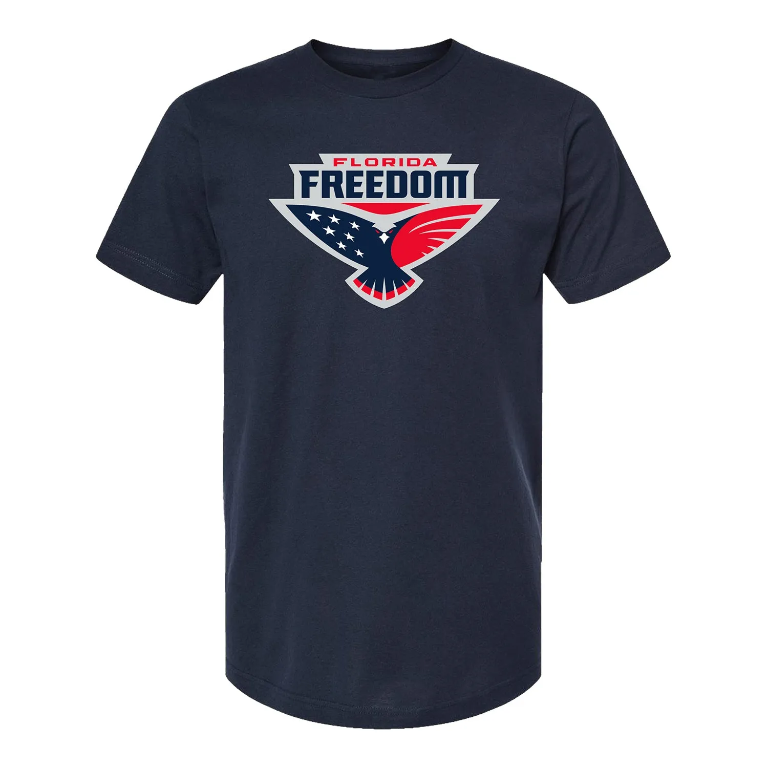 Florida Freedom Logo T-Shirt - Navy sold by PBR