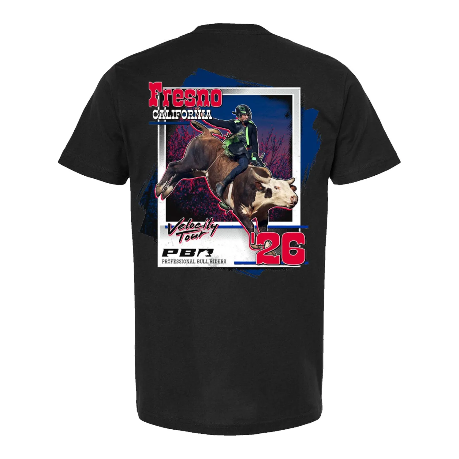 PBR 2026 Velocity Tour Fresno City Tee sold by PBR