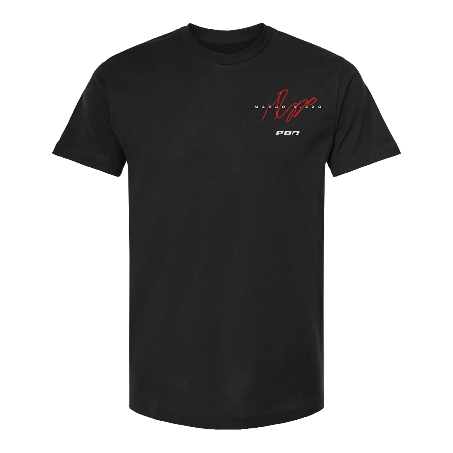 Marco Rizzo Signature Portrait Rider T-Shirt - Black sold by PBR product image thumbnail 2