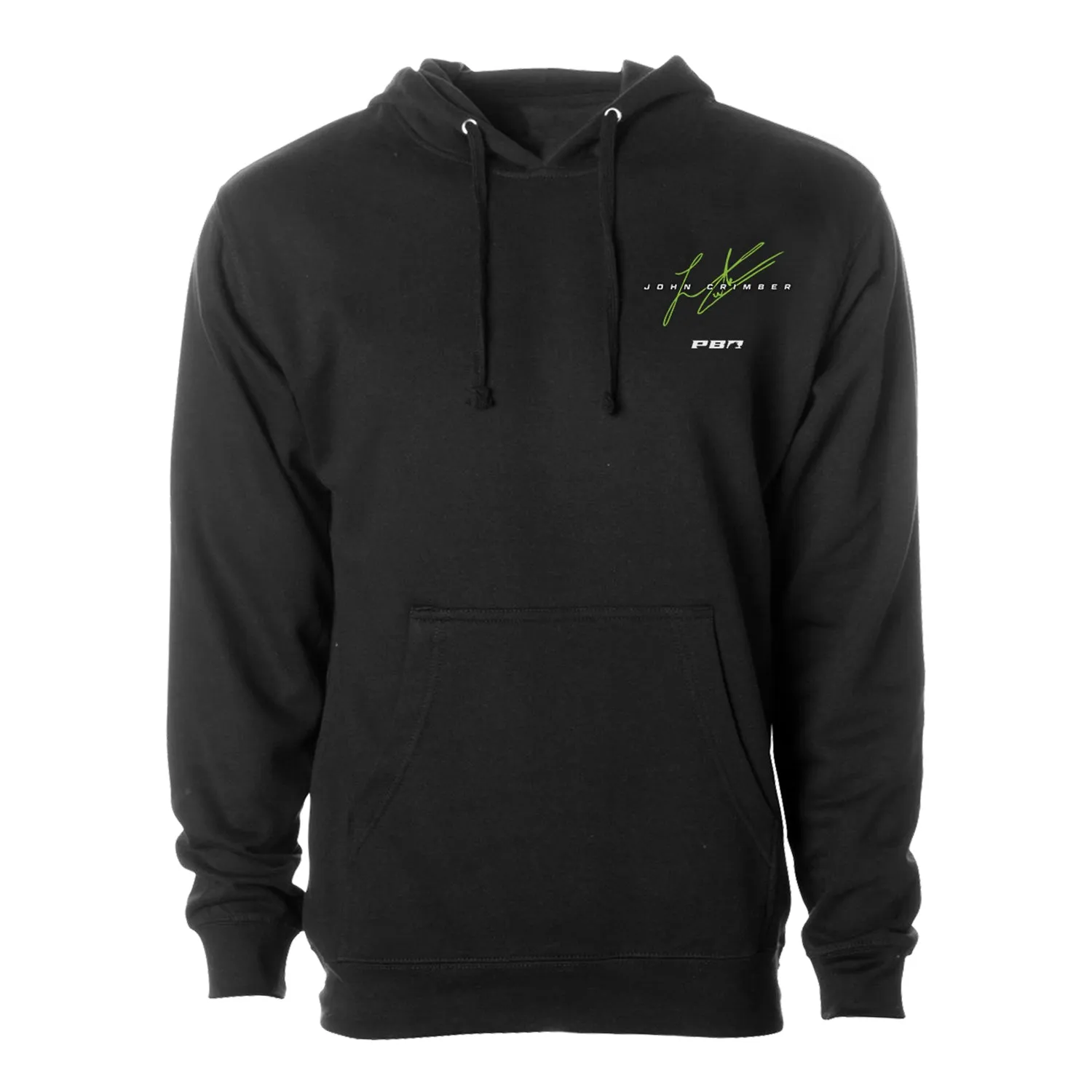 John Crimber Signature Portrait Rider Hoodie - Black sold by PBR product image thumbnail 2