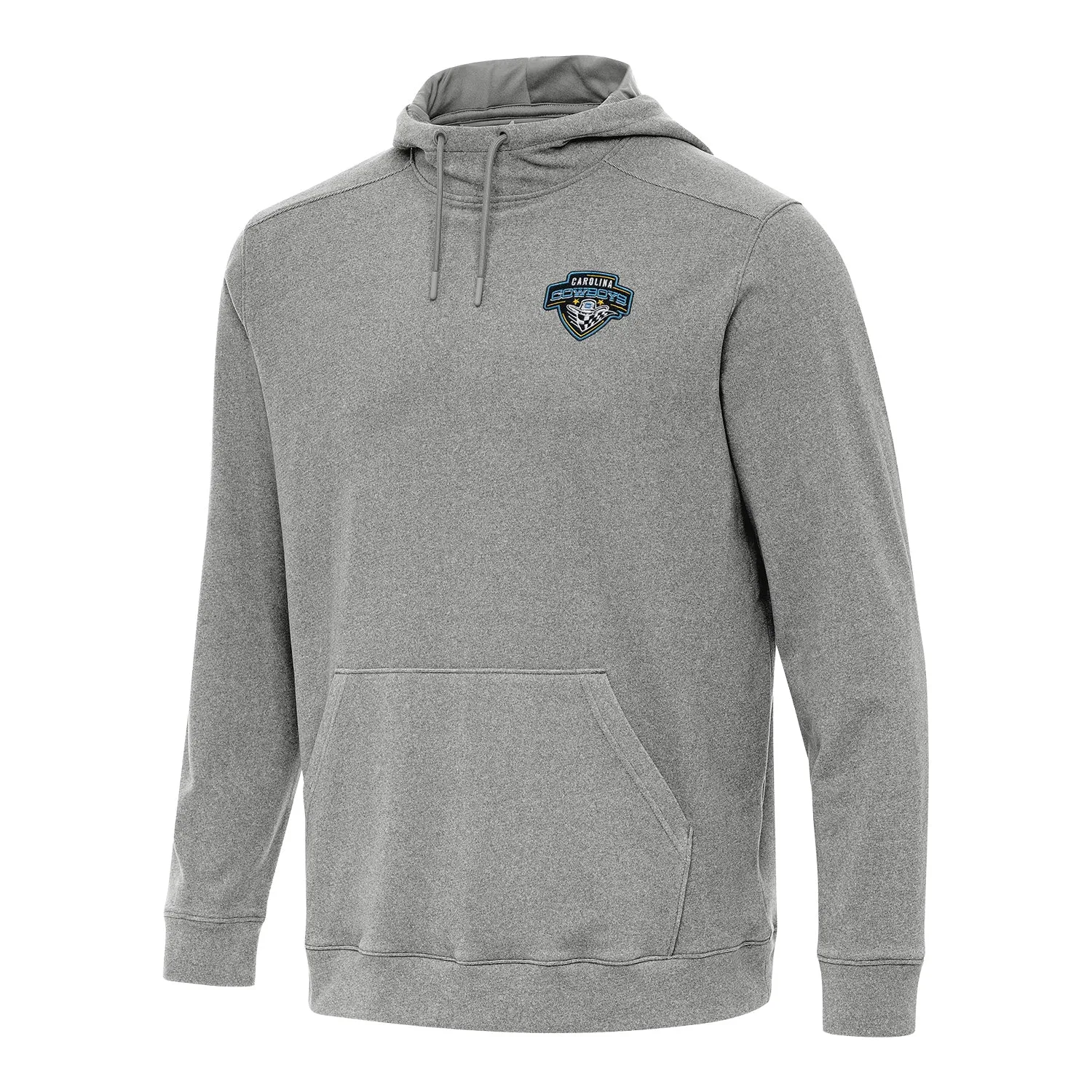 PBR x Antigua Carolina Cowboys Cloud Pullover Hoodie - Black Heather sold by PBR