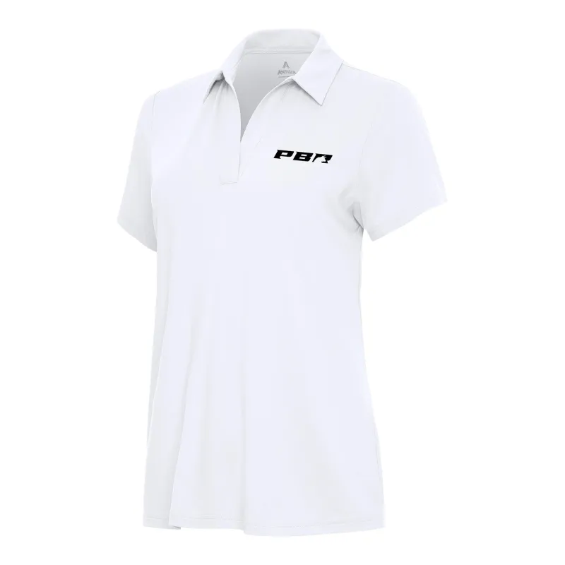PBR x Antigua Primary Logo Women's Era Polo - White made by Antigua