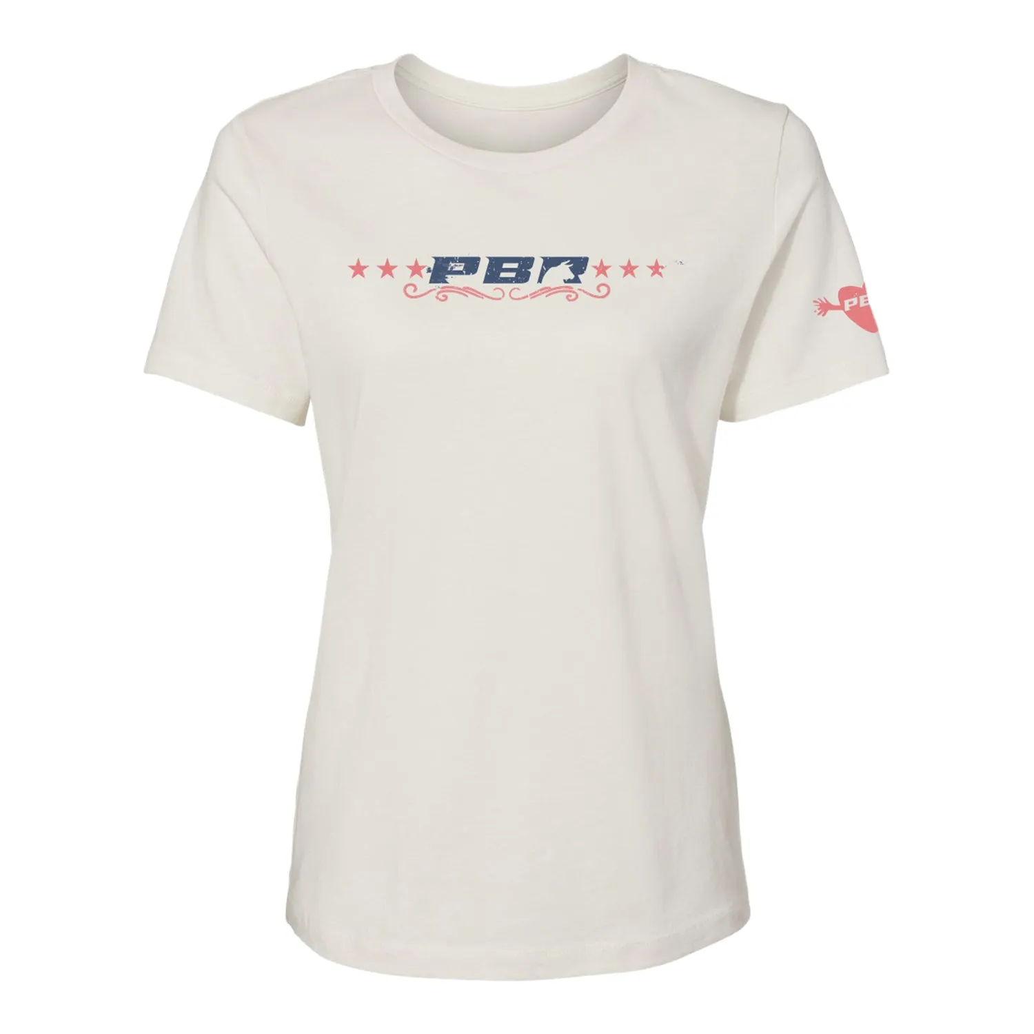 PBR Ladies Free Range Cowgirl T-Shirt - Vintage White sold by PBR product image thumbnail 2