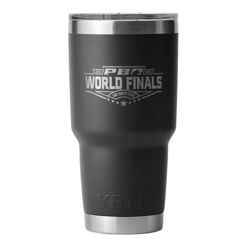 PBR 2026 World Finals 30 oz YETI® Rambler - Black made by Yeti